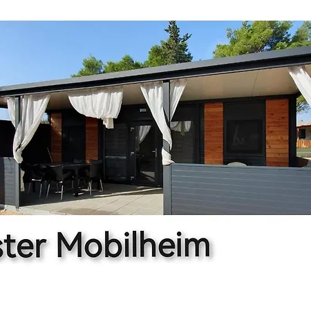 Neues Mobile Sun Oasis 1x Doppelbett & 1x Etagenbett